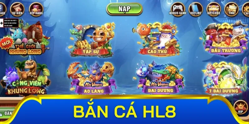 Số tiền thưởng của bắn cá HL8 như thế nào?